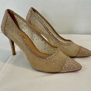 Antonio Melani Marinna Soft Gold Rhinestone Heel